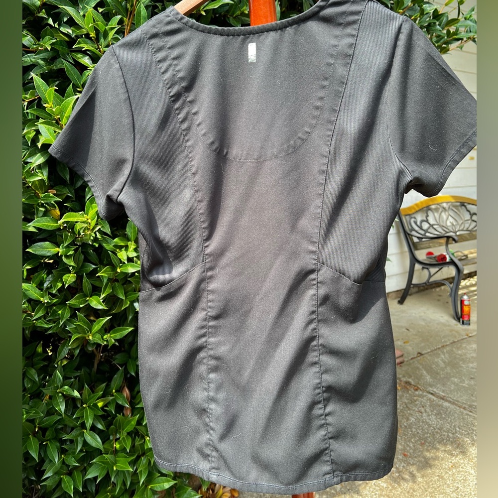 Black Grey’ Anatomy Scrub Set SMALL - Picture 4 of 10